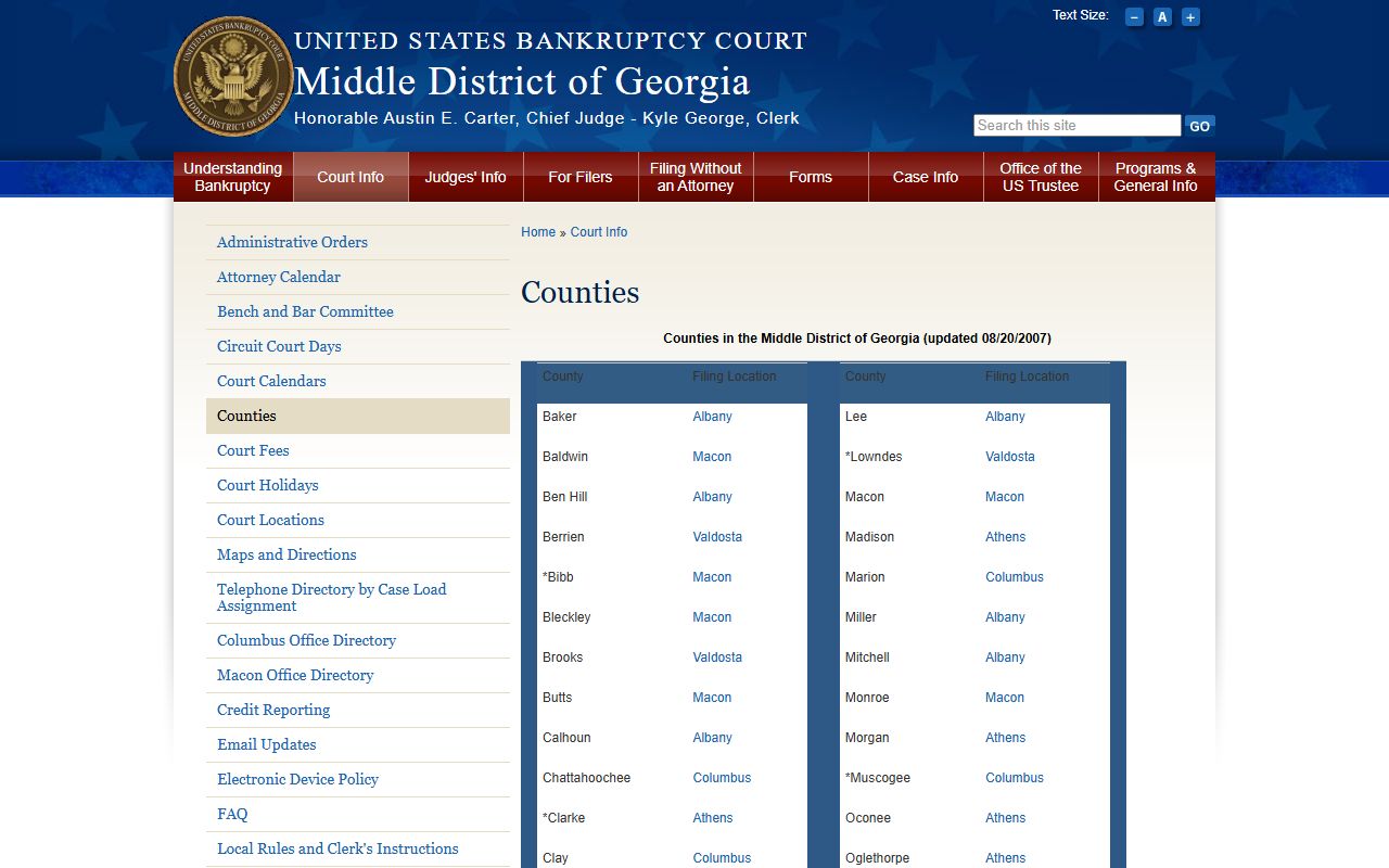 Talbot County court records bankruptcy county division lookup
